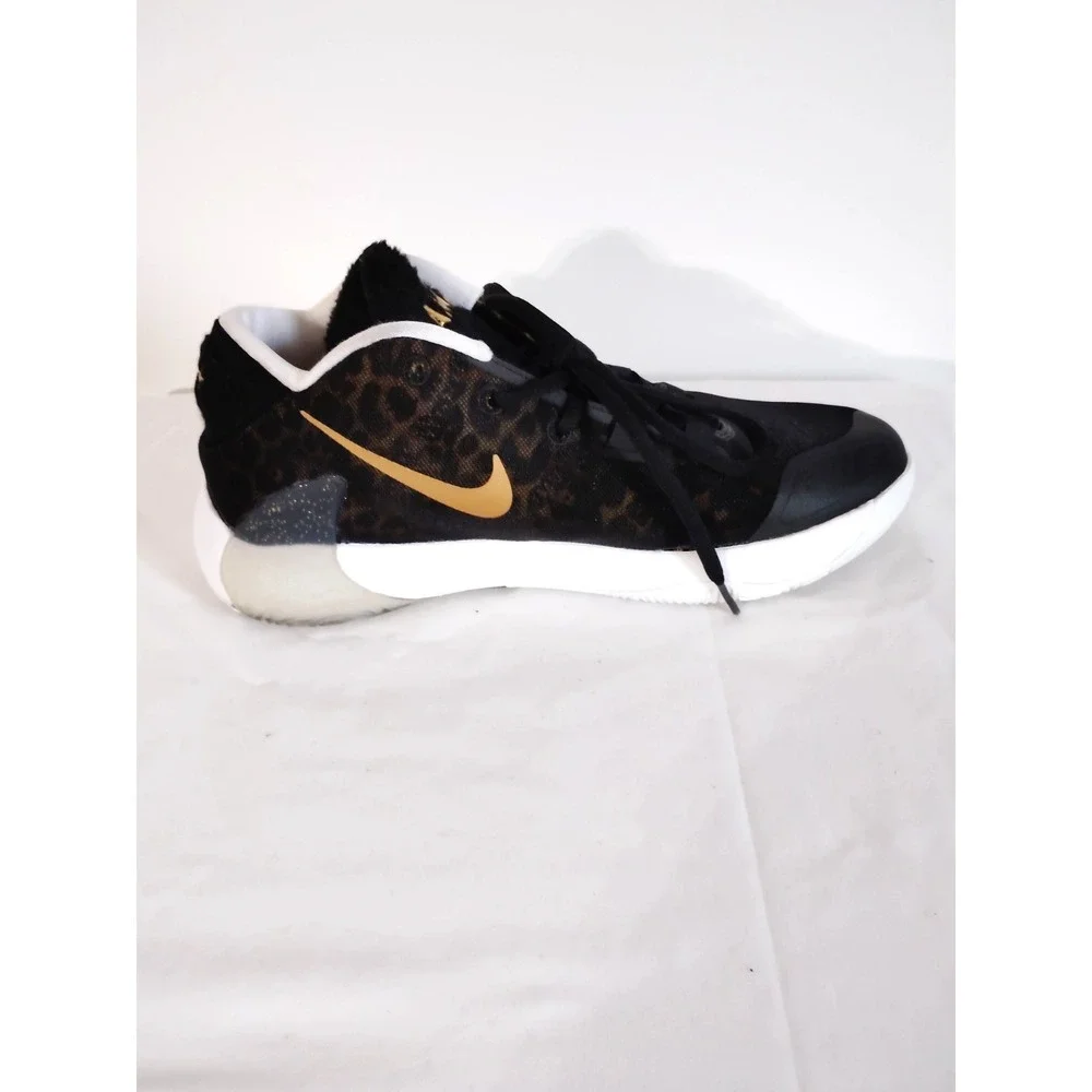 Nike Zoom Freak 1 Coming to America Youth 6Y BQ5633‑900 Black Gold Leopard Shoes